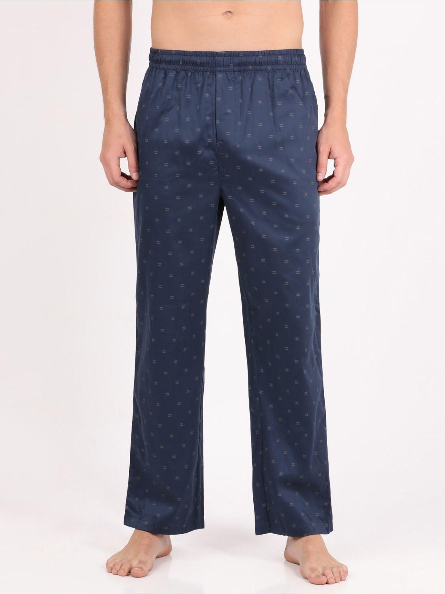 9009-mens-super-combed-cotton-woven-fabric-regular-fit-pyjama-blue