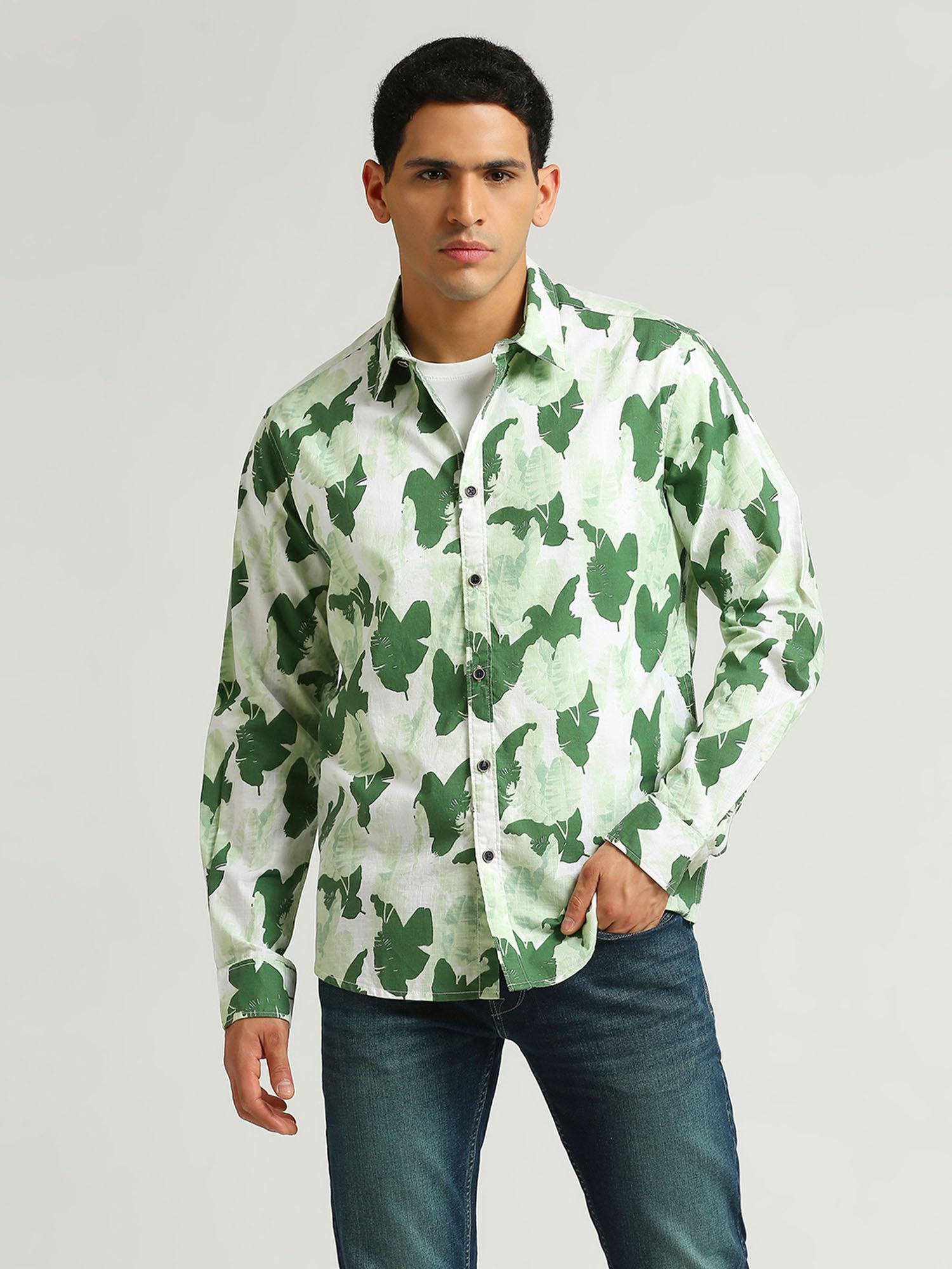 green-all-over-printed-long-sleeve-shirt