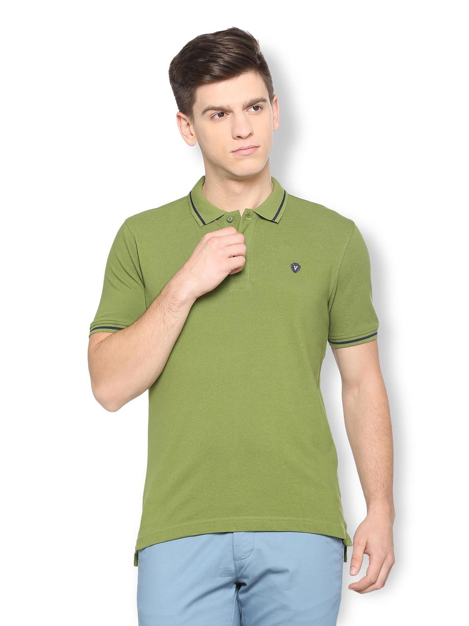 green-polo-t-shirt