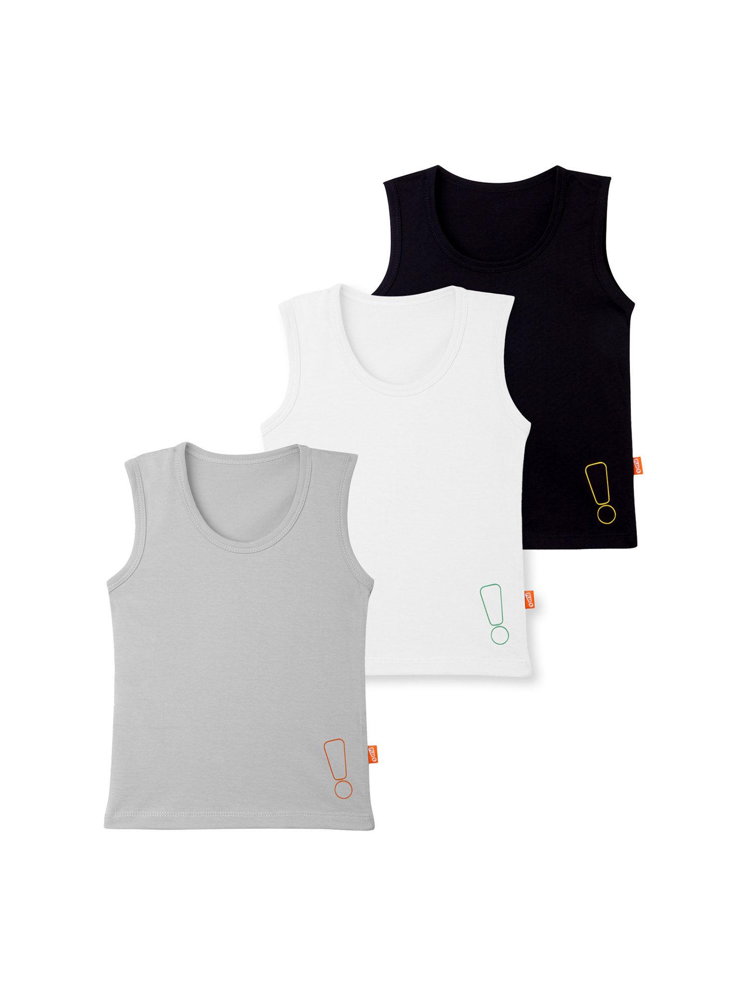 Basics Vests (Pack of 3)