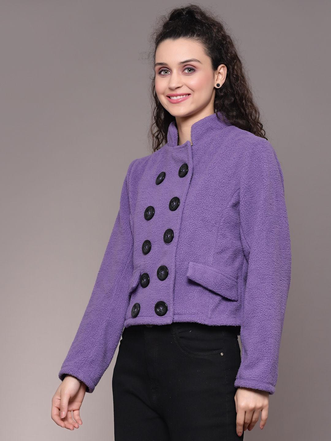 Purple Tailored Jacket