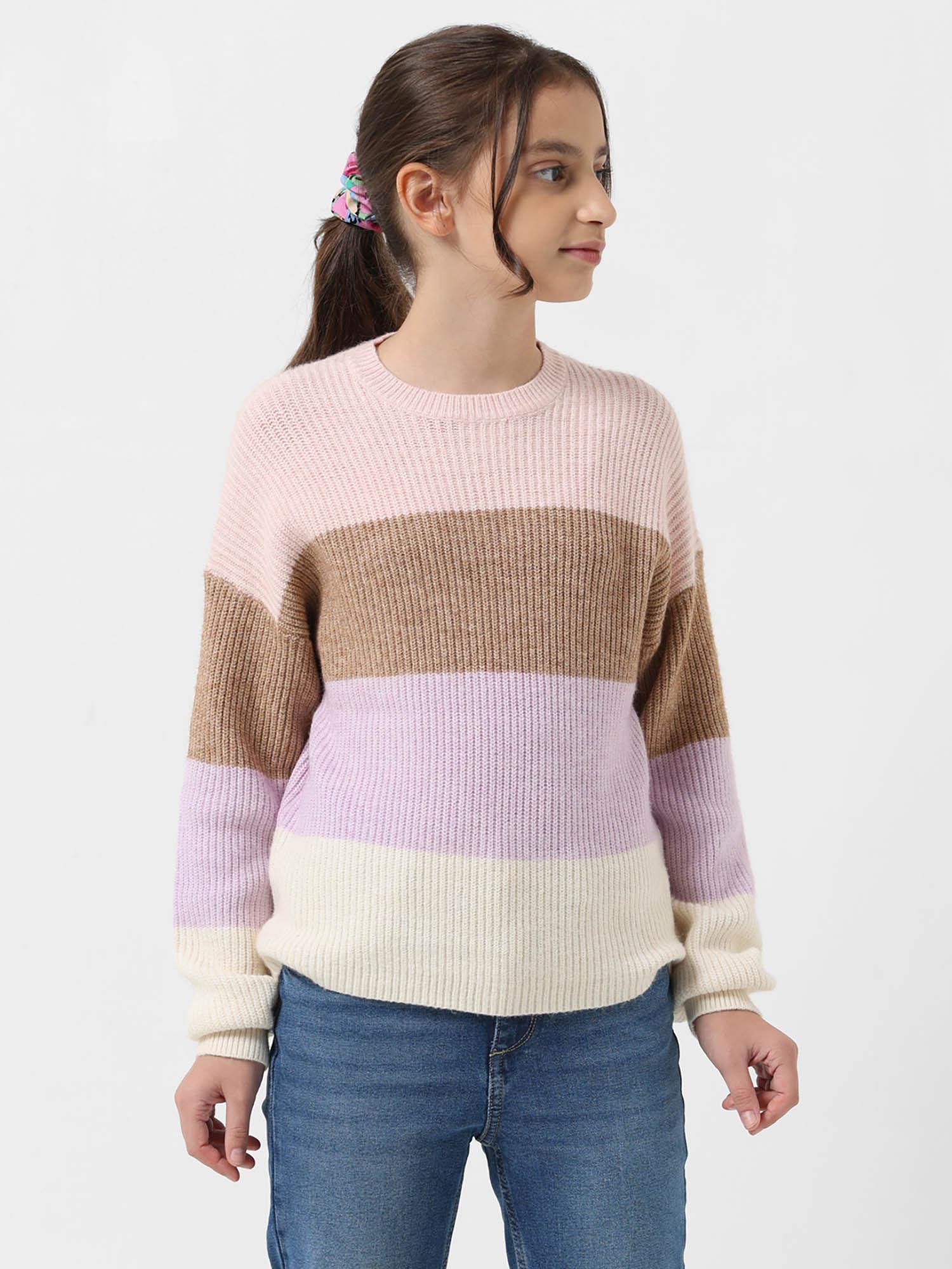 Girl Multicolor Sweater