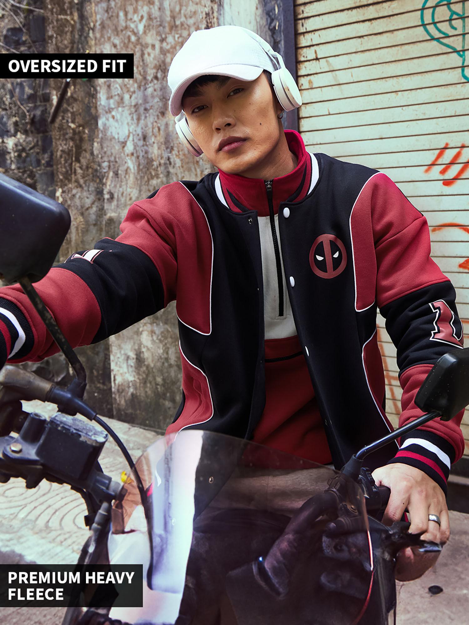 Official Deadpool: Merc With A Mouth Men Varsity Jackets