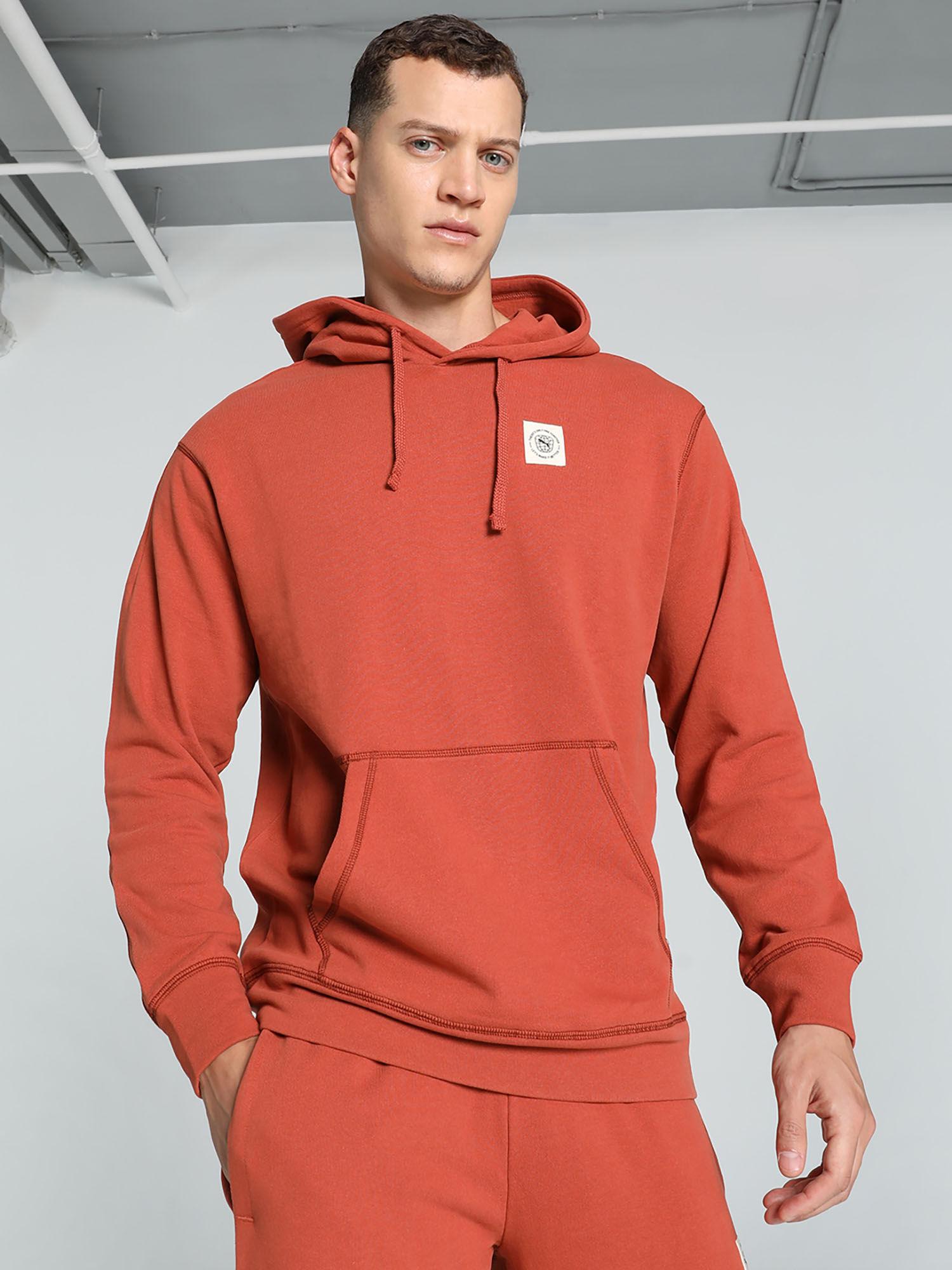 classics-unisex-rust-hoodie