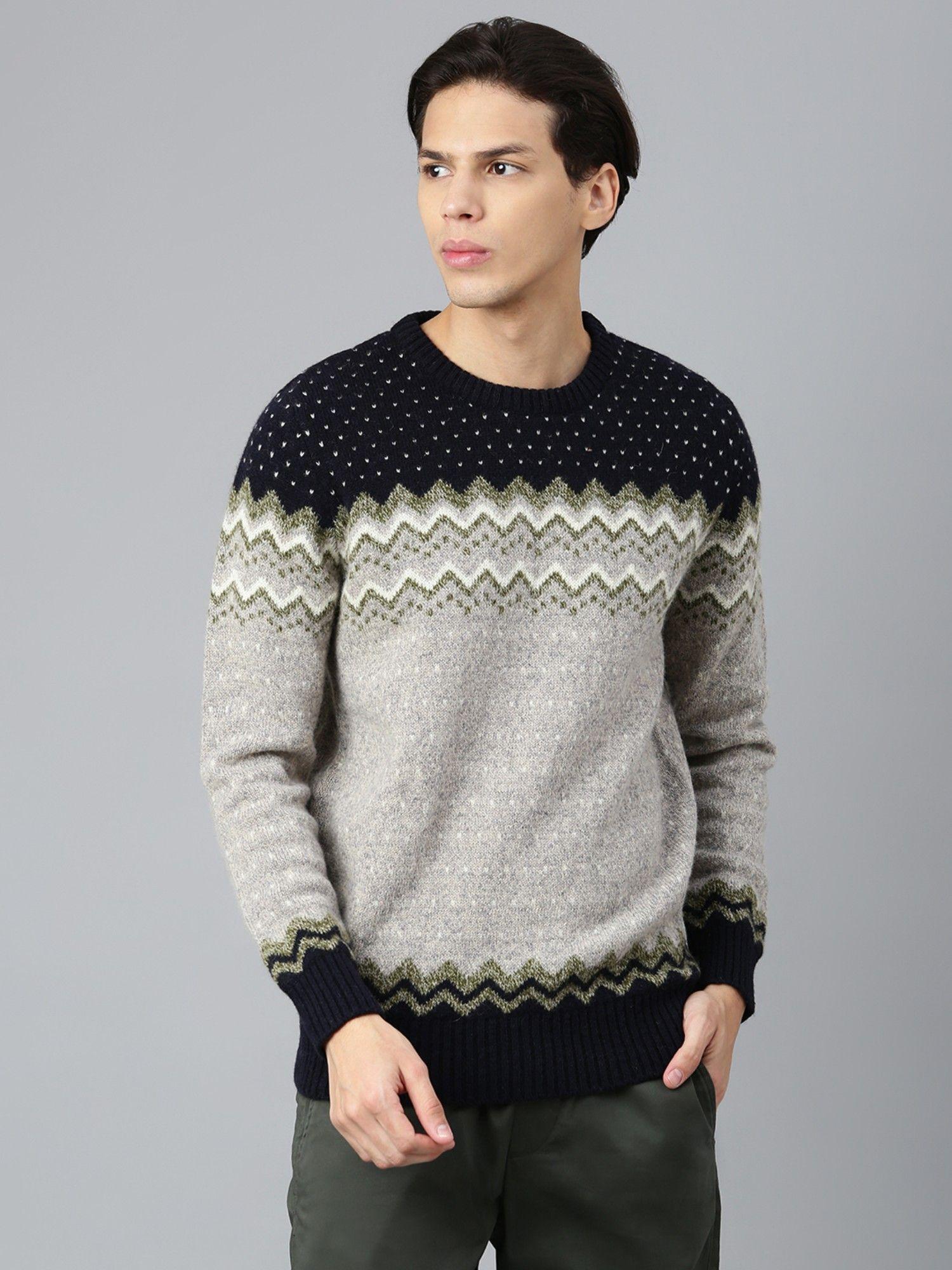 Woven Sweater Multi-Color