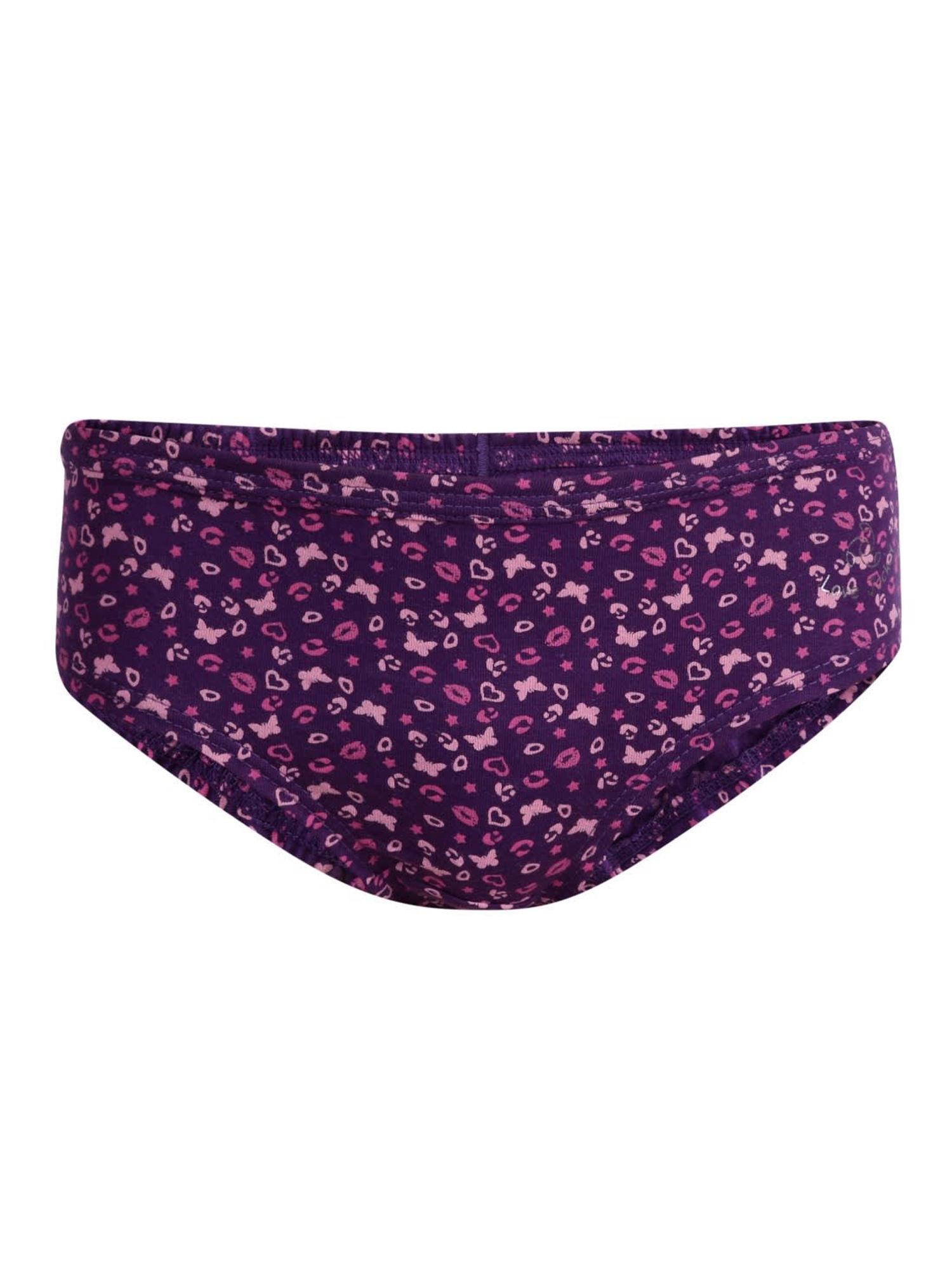Pink Assorted Prints Pantie (Pack of 3)