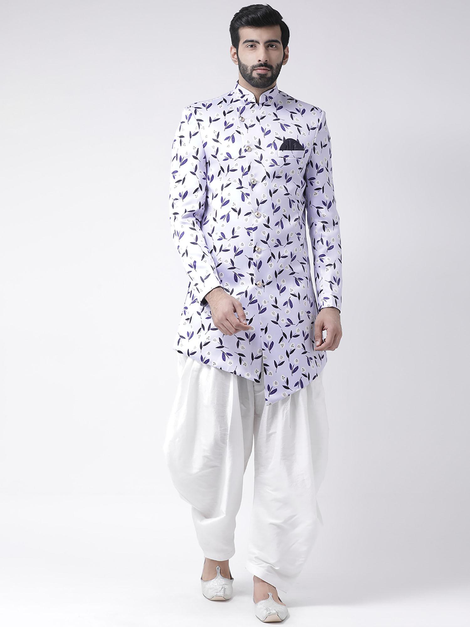blue-printed-sherwani-and-pyjama-(set-of-2)