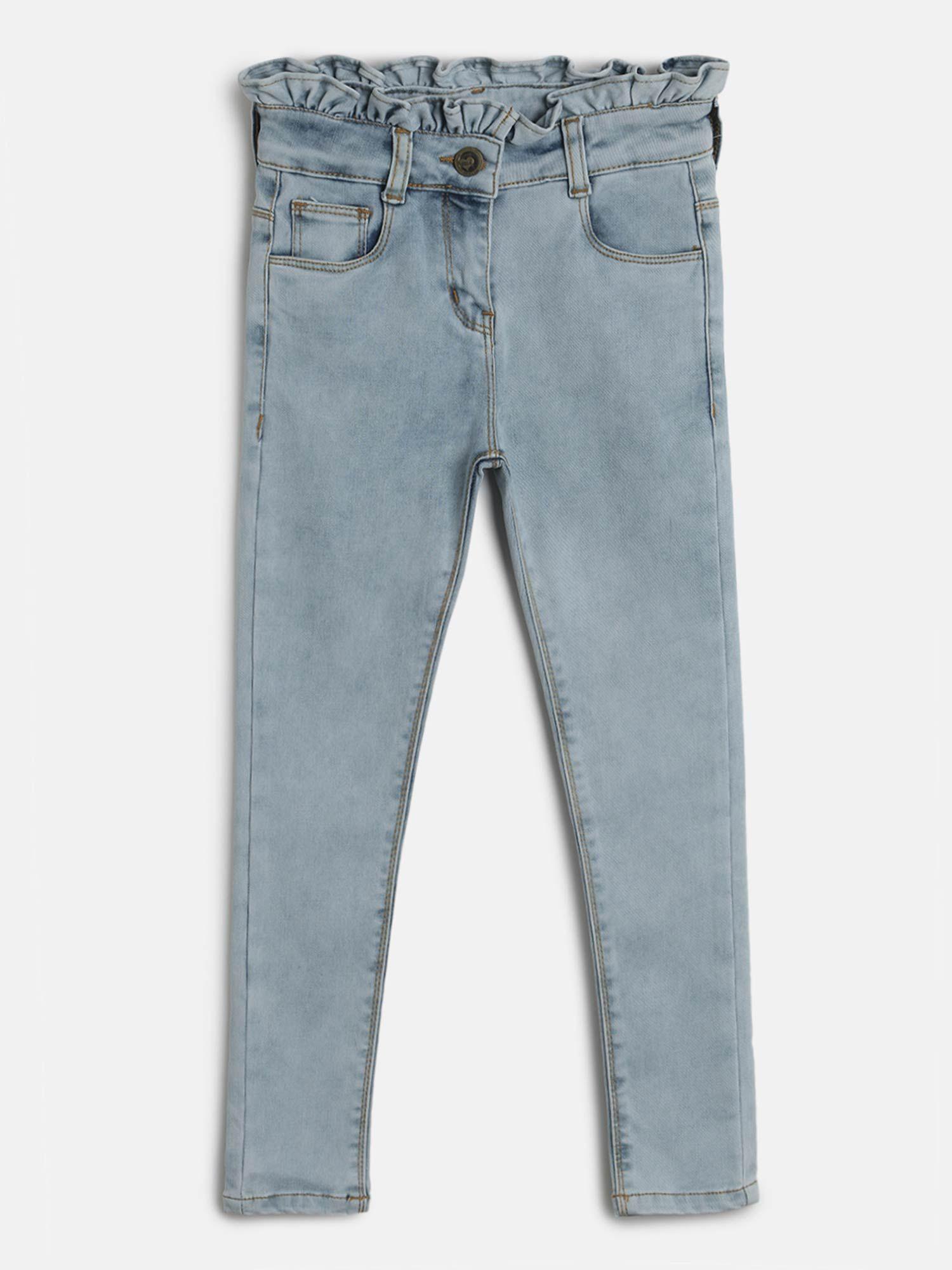 girl's-lycra-light-blue-solid-jeans