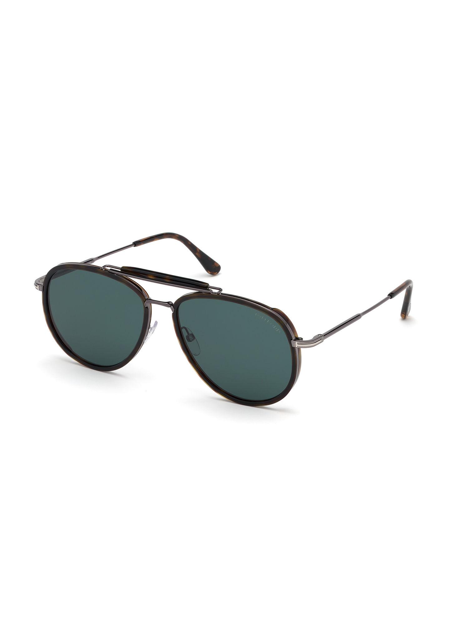 Brown Aviator Sunglasses - FT0666 60 52N