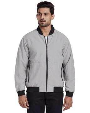 zip-front-jacket-with-ribbed-hems