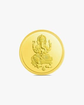 5G 24 KT(999) Yellow Gold Coin