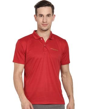 Polo T-shirt with Signature Branding