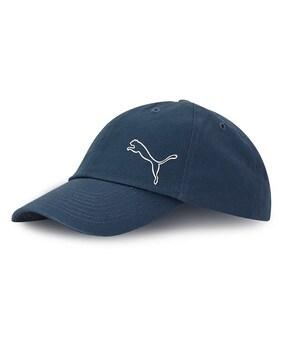 Panelled Baseball Cap with Embroidered Logo