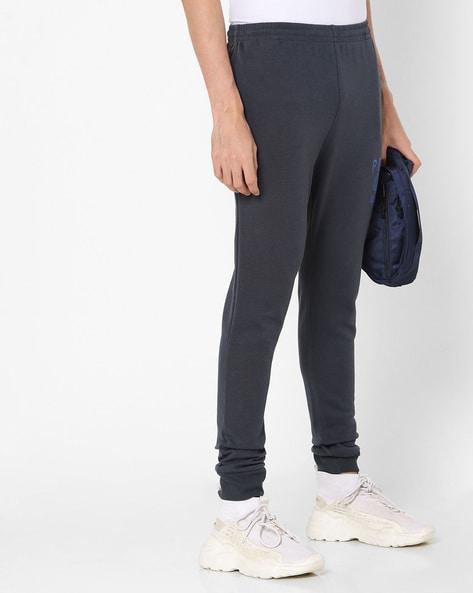 Mid-Rise Slim Fit Joggers with Elasticated Waist