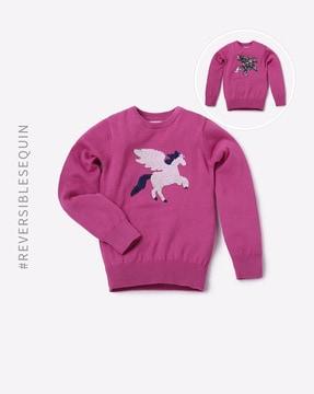 sequin-embellished-sweater