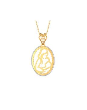 22 KT Yellow Gold Mother's Day Collection Gold Pendant