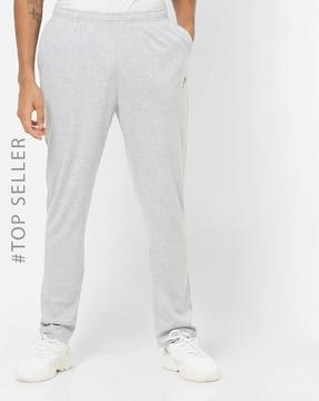 Straight Fit Track Pants with Insert Pockets