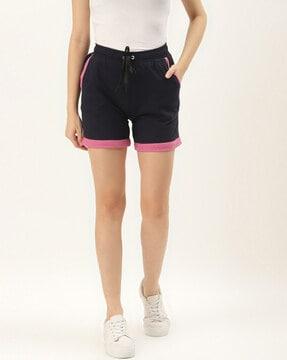 Shorts with Waist Tie-Up