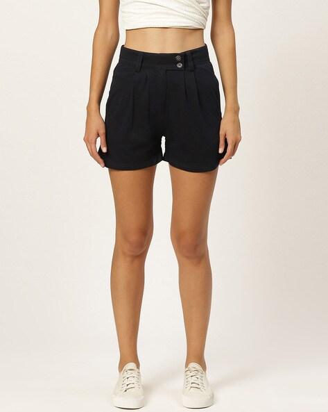 Shorts with Button Closure