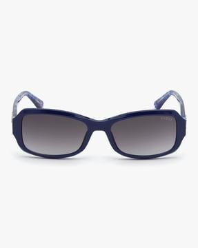 GU7683 55 90B UV-Protected Full-Rim Rectangular Sunglasses