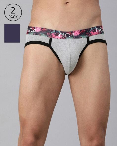 Pack of 2 Heathered Briefs