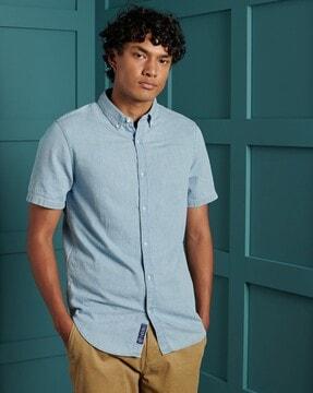 classic-twill-shirt-with-button-down-collar