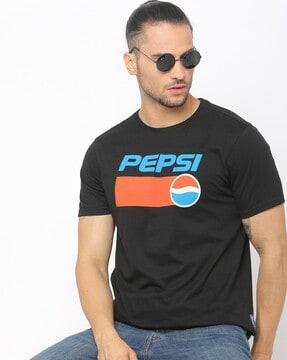 pepsi-print-crew-neck-t-shirt