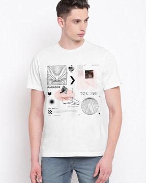 Printed Round-Neck T-shirt