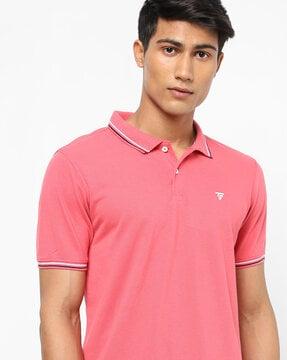 Core Varsity Polo T-shirt with Contrast Tipping