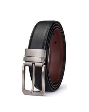 Reversible Belt with Buckle Strap