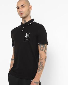 Contrast Tipping Regular Fit Polo T-shirt