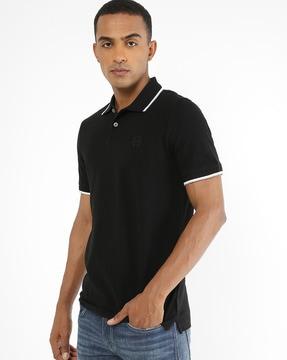 slim-fit-polo-t-shirt-with-contrast-tipping