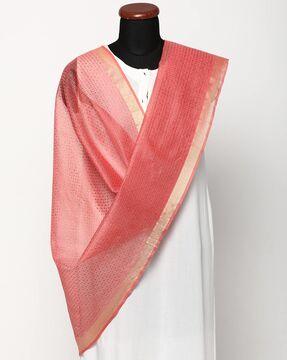checked-dupatta-with-tassels