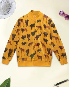 Animal Printed Sweatshirt