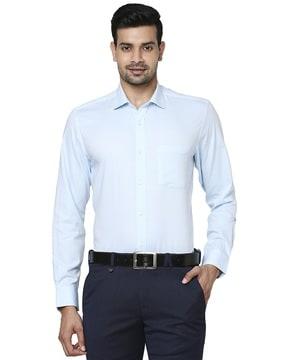 Shirt with Patch Pocket