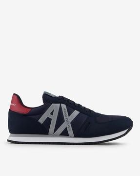 logo-print-lace-up-sneakers