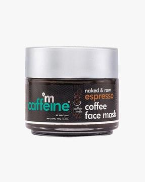 Espresso Coffee Face Mask with Natural Aha & Bha