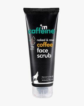 Naked & Raw Tan Removal Coffee Face Scrub