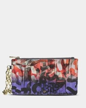 Sonic Wristlet with Chain Detail