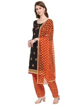 Indian Unstitched Dress Material