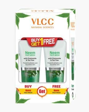 Neem Face Wash & Anti-Tan Skin Lightening Face Wash - 300 ml
