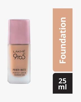 Lakme 9To5 Primer + Matte Perfect Cover Foundation C140 Cool Rose