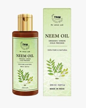 Pure Cold Pressed Neem Oil for Skin & Hair