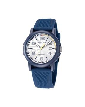 NAPEPF113 Analogue Watch with Resin Strap