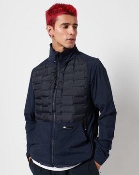 hybrid-slim-fit-hooded-down-jacket