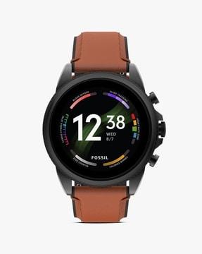 FTW4062 GEN 6 Smart Watch with Leather Strap