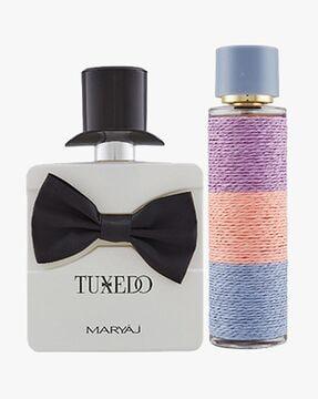 Maryaj Tuxedo Eau De Parfum Spicy Woody Perfume For Men & Maryaj Deuce Femme Eau De Parfum Floral Fruity Perfume For Women