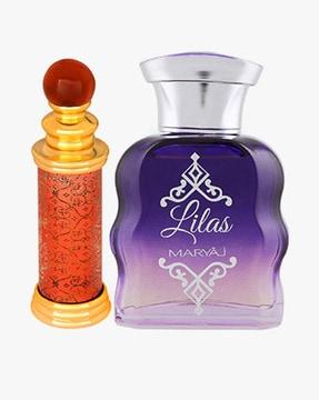 Classic Oud Concentrated Perfume Oil Woody Oudh Alcohol-Free Attar & Maryaj Lilas Eau De Parfum Citrus Floral Perfume For Women