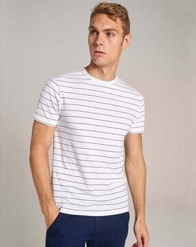 Stripes Round Neck T-shirt
