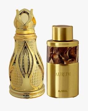 khofooq-concentrated-perfume-oil-woody-oudhy-alcohol-free-attar-for-unisex-aurum-concentrated-perfume-oil-fruity-floral-alcohol-free-attar-for-women